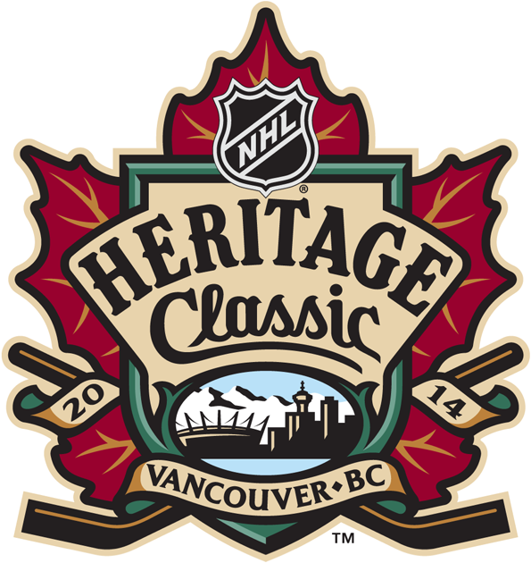 NHL Heritage Classic 2014 Primary Logo iron on heat transfer